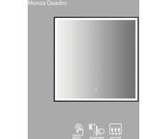 VENTO Veidrodis LED Monza Quadro 80X80
