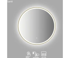 VENTO Veidrodis LED Santi 80