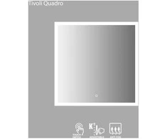 VENTO Veidrodis LED TIVOLI Quadro 80X80