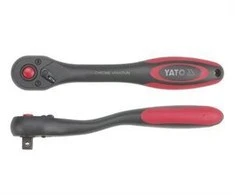 YATO terkšlė 1/4" WYGIĘTA POWLEKANA - Juodas 0293