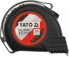 YATO MIARA ZWIJANA 3m Z MAGNESEM, GUMOWANY KORPUS 7110