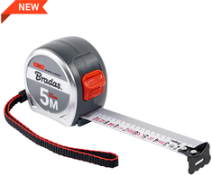Bradas Riedanti matavimo juosta 5 m / 25 mm „Pasidaryk pats“-MTWL12-0525/K