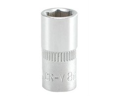 HÕGERT Galvutės 1/2", šešiakampės, CrV plienas, 9 mm DIN 3124