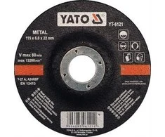 Metalo šlifavimo diskas Yato YT-6124 - 125x6mm