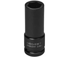 HÕGERT Smūginis lizdas 1/2", 19 mm, CrMo, gilus