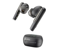 Ausinės Poly Voyager FREE 60+ UC W Touch Basisladeg., Teams, Jutiklinis ekranas, USB-A, BT700, juodos spalvos