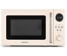 Medion MD15000 Retro Mikrobangų krosnelė Solo beige 800W 20L