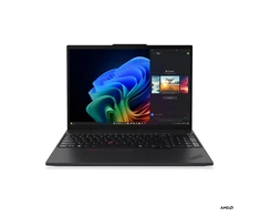 Nešiojamas kompiuteris Lenovo ThinkPad T16 Gen 4 | AMD Ryzen AI 7 PRO 350, 16" WUXGA, 64 GB RAM, 1 TB SSD, Windows 11 Pro | Juodas