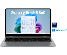 Nešiojamas kompiuteris SAMSUNG Galaxy Book5 360 15,6" spalvotas, Intel Core Ultra 7 258V, 32GB, 1000GB, W11 11S, Moonsto (Pažeista pakuotė)