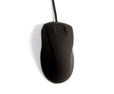 Cherry Pelė AK-PMH1 Juodas USB DE.su laidu.2-Tasten