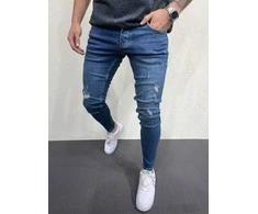2Y PREMIUM Džinsai Vyrams Mėlyna B7459-1