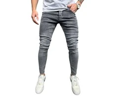 2Y PREMIUM Džinsai Vyrams Pilkas B8551/K800