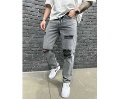 2Y PREMIUM Džinsai Vyrams Pilkas B9224/ALXD