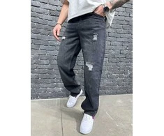 2Y PREMIUM Džinsai Vyrams Pilkas B9284