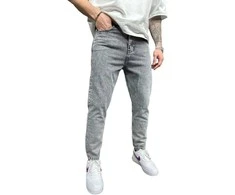 2Y PREMIUM Džinsai Vyrams Pilkas B9286/K30