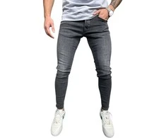 2Y PREMIUM Džinsai Vyrams Pilkas RT9009/L207