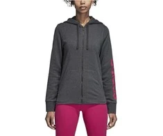 Adidas Džemperis Ess Lin Fz Hoodie Pilkas CZ5720