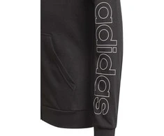 Adidas Džemperis Mergaitėms G Lin Fz Hoodie Juodas GN4050