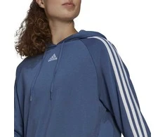 Adidas Džemperis Moterims W 3S Hoodie Mėlyna GL1461