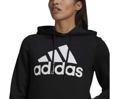 Adidas Džemperis Moterims W Bl Fl Hoodie Juodas GL0653