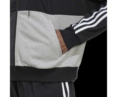 Adidas Džemperis Moterims W Cb B Fz Hodie Pilkas Juodas HC8833