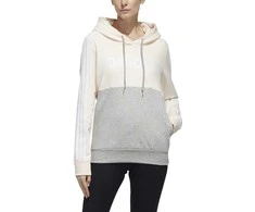 Adidas Džemperis Moterims W E Cb Fl Oh Hd Pilkas Rožinė GL6304
