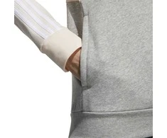 Adidas Džemperis Moterims W E Cb Fl Oh Hd Pilkas Rožinė GL6304
