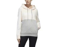 Adidas Džemperis Moterims W E Cb Fl Oh Hd Pilkas Rožinė GL6304