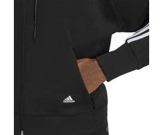 Adidas Džemperis Moterims W Fi 3s Fz Hoodie Juodas GL0339