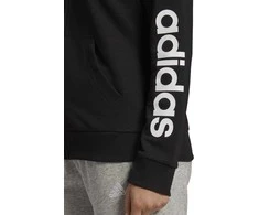 Adidas Džemperis Moterims W Lin Ft Fz Hoodie Juodas GL0791