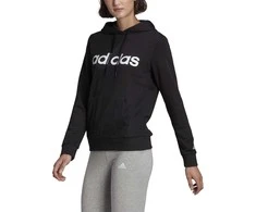 Adidas Džemperis Moterims W Lin Ft Hoodie Juodas GL0635