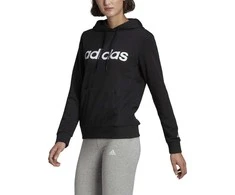 Adidas Džemperis Moterims W Lin Ft Hoodie Juodas GL0635
