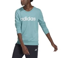 Adidas Džemperis Moterims W Lin Ft Sweat Mėlyna H10144