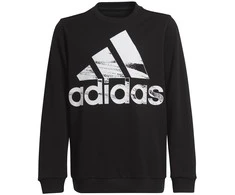 Adidas Džemperis Paaugliams Logo Sweat Juodas HA4011