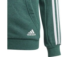 Adidas Džemperis Paaugliams Yb 3S Fz Hoodie Žalias DJ1745