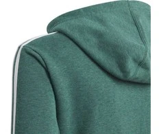 Adidas Džemperis Paaugliams Yb 3S Fz Hoodie Žalias DJ1745