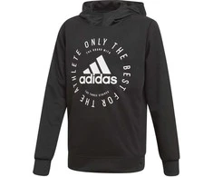 Adidas Džemperis Paaugliams Yb Sid Po Juodas DV1700