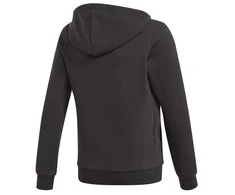 Adidas Džemperis Paaugliams Yg E Lin Fz Hoodie Juodas DV0353