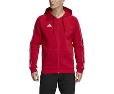 Adidas Džemperis Vyrams Core 18 Fz Hoody Raudona FT8071