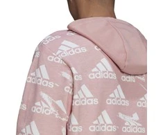 Adidas Džemperis Vyrams M Bl Hoodie Rožinė HE1783