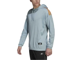 Adidas Džemperis Vyrams M Trvl 3s Hoodie Mėlyna HE2269