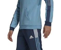 Adidas Džemperis Vyrams Tiro Sw Hood Cu Mėlyna GQ1067