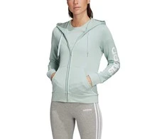 Adidas Džemperis W E Lin FZ HD Žalias FM6484