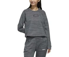 Adidas Džemperis W E Sweat Ft Pilkas FL9189