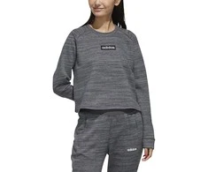 Adidas Džemperis W E Sweat Ft Pilkas FL9189
