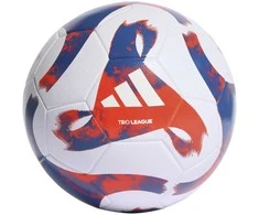 Adidas Futbolo Kamuolys Tiro League TSBE Baltas Mėlyna Raudona HT2422
