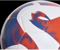 Adidas Futbolo Kamuolys Tiro League TSBE Baltas Mėlyna Raudona HT2422