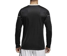 Adidas Futbolo Marškinėliai Paaugliams Squad 17 Jsy Ls Juodas BJ9185P