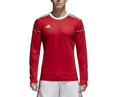 Adidas Futbolo Marškinėliai Paaugliams Squad 17 Jsy Ls Raudona BJ9186P