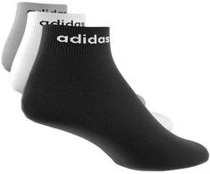 Adidas Kojinės Hc Ankle 3Pp Juodas Pilkas Baltas GE6132